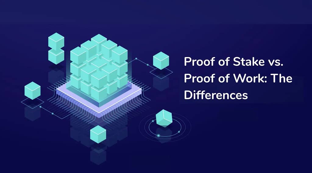 Proof of work and Proof of stake
