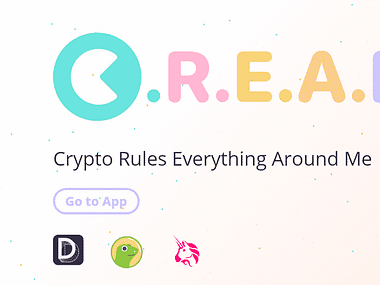 Cream Finance Website