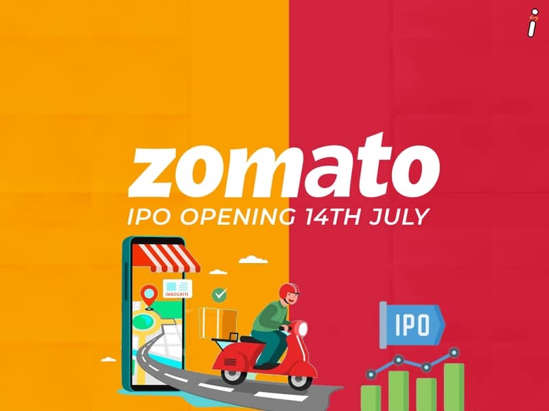 Zomato IPO to open on 14th July 2021